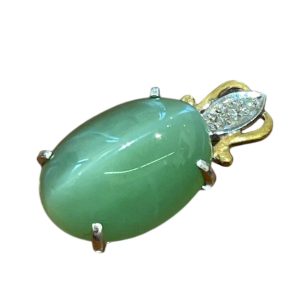 K18の翡翠トップ