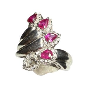 Pt900 ルビー リング 指輪