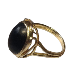 K14 14金 オニキス リング