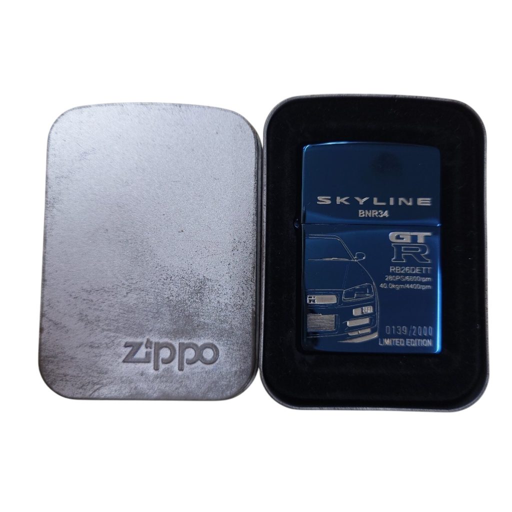 Zippo GT-R NISSAN BNR34 R34 リミテッドエディション 限定品
