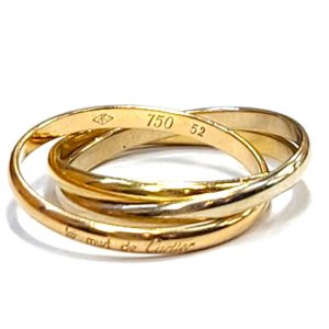 Cartier カルティエ 750 トリニティリング｜前橋市江田町
