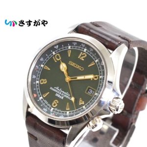 SEIKO セイコー メカニカル オートマ グリーン文字盤 時計