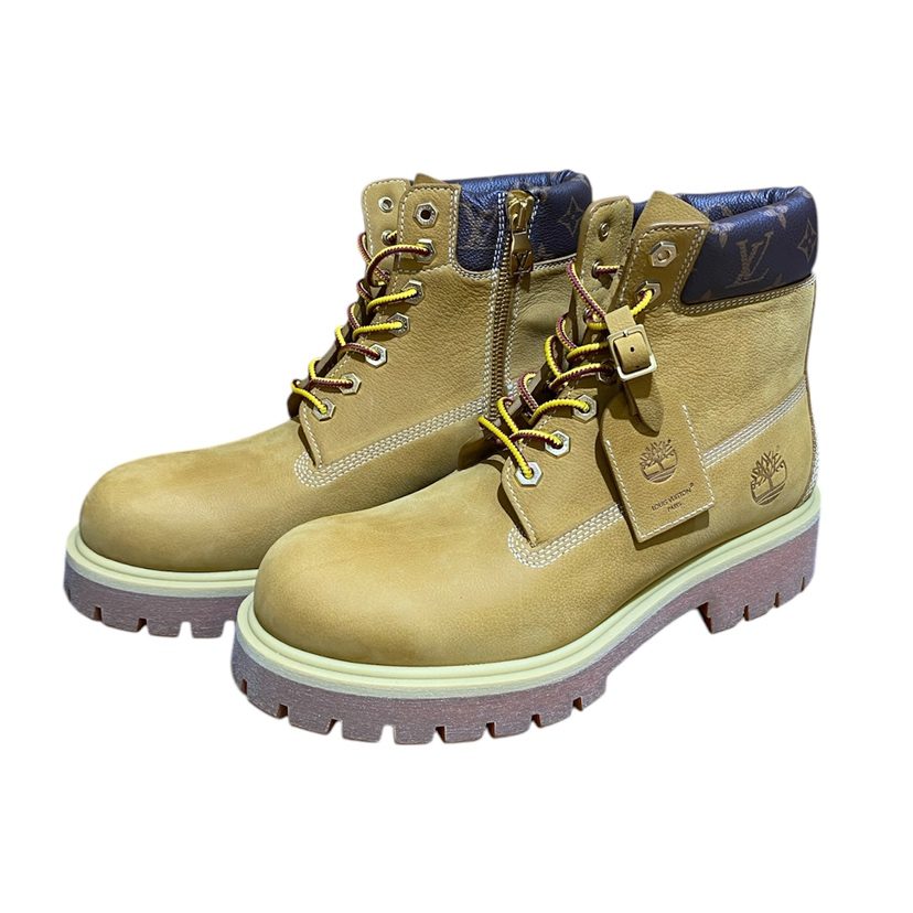 【Louis Vuitton×Timberland】ルイヴィトン・ティンバーランド・コラボアンクルブーツ・1AD755・メンズブランド品
