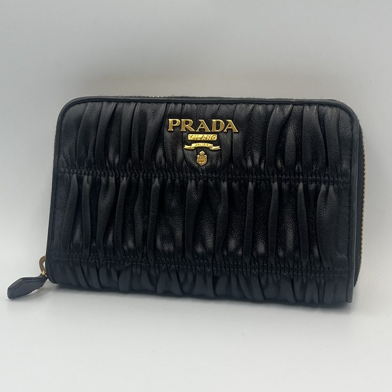 PRADA マテラッセ ラウンドジップウォレット|伊勢崎市宮子町