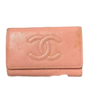 CHANEL シャネル キャビアスキン 6連キーケース