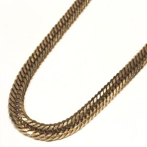 K18 ネックレス　750刻印60cm20g C91106) K18 italy 750刻印 チェーン ネックレスの通販 by 【8/9
