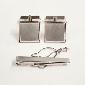 14金ホワイトゴールド (K14WG) ネクタイピン カフスボタン アクセサリー | 根室市宝林町