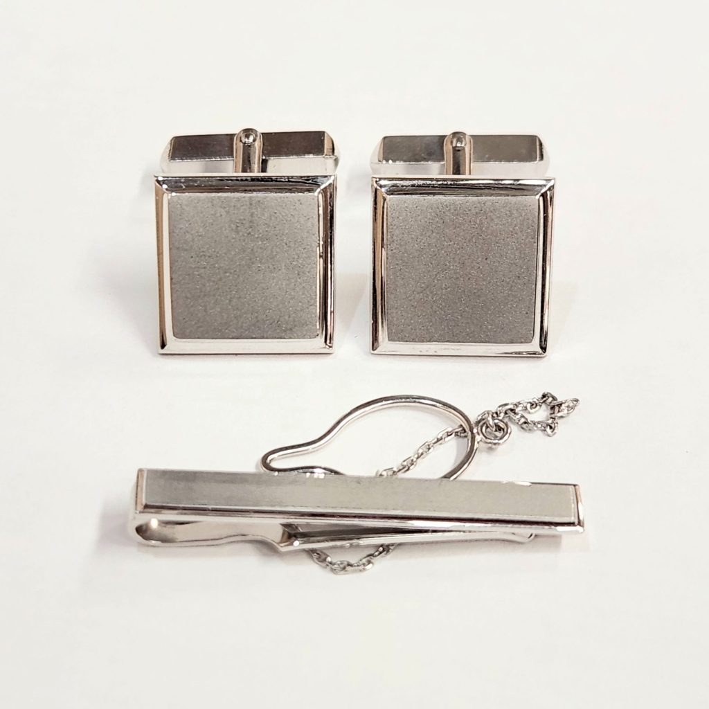 14金ホワイトゴールド (K14WG) ネクタイピン カフスボタン アクセサリー | 根室市宝林町