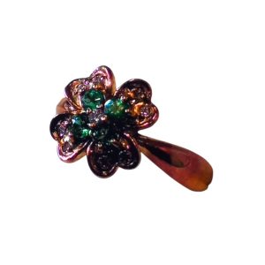 K18 エメラルドリング