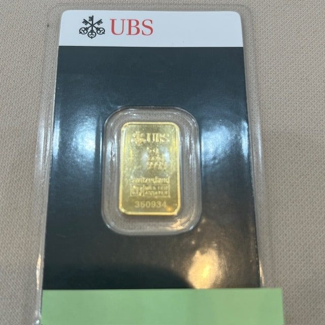 K24(24金) UBSインゴット 5g|蕨市塚越
