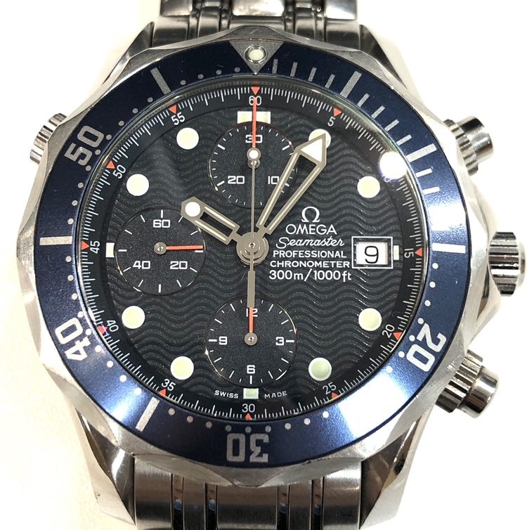 オメガ OMEGA 2599.80 シーマスター300 クロノグラフ 腕時計