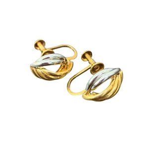 K18Pt900イヤリング