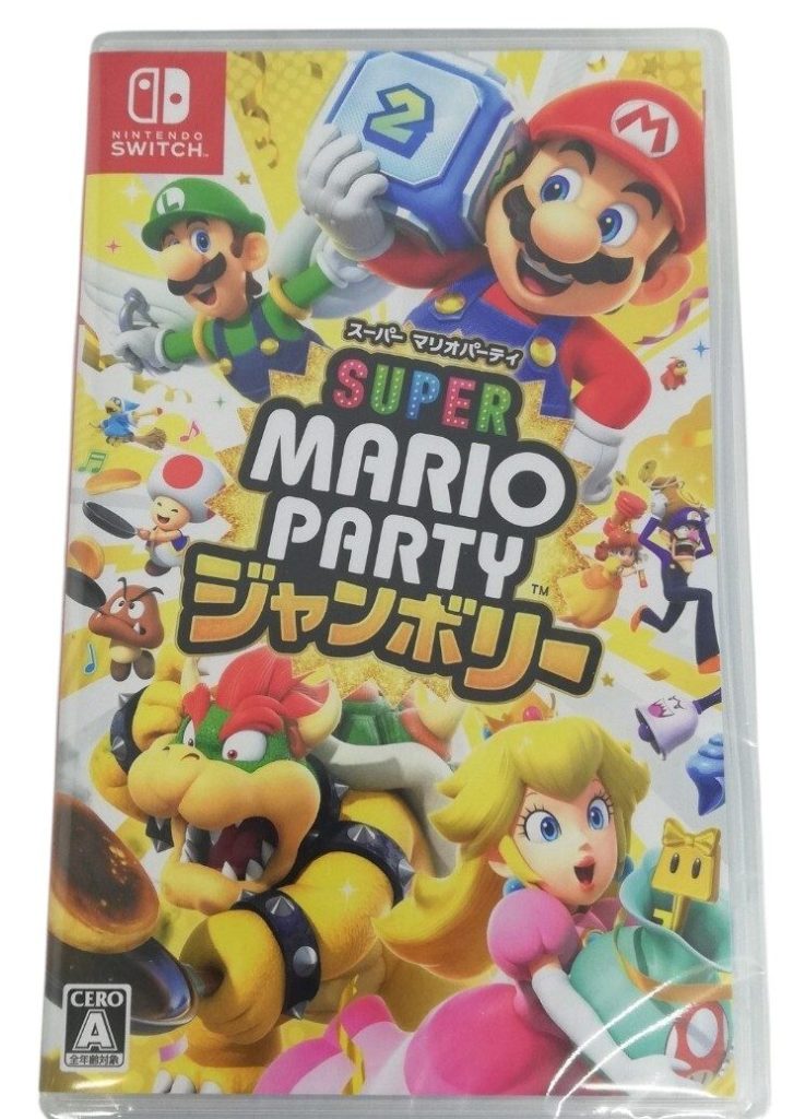 未使用 未開封 ニンテンドースイッチソフト スーパーマリオパーティ ジャンボリー SUPER MARIO PARTY パッケージ版