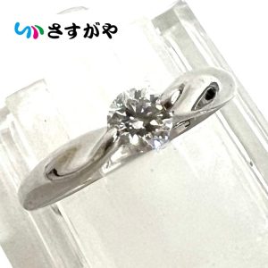 Pt900 ダイヤ リング 0.36ct