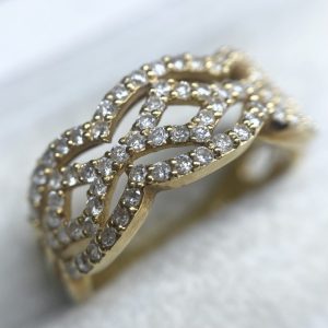 K18／Pt900コンビ ブローチの買取実績 | 買取専門店さすがや