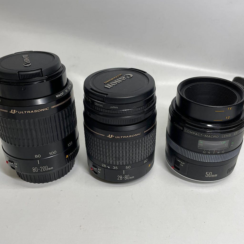 取手のリサイクルショップ|フィルムカメラレンズおまとめの買い取り| 守谷市松ヶ丘