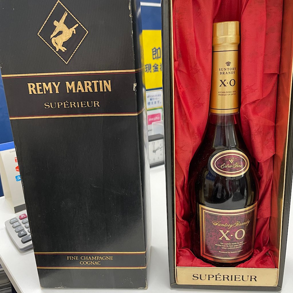 お酒の買取もお任せください| レミーマルタンスペリオールの買取 | つくばみらい市伊丹