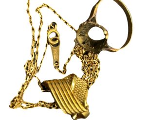 K18 金 ゴールド/切れたネックレス/石取れの指輪 リング/片方だけのイヤリング をまとめて  ◎埼玉県狭山市柏原からお越しのお客様