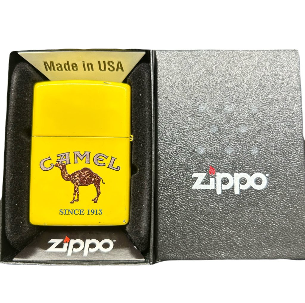 Zippo ライター CAMELシリアルナンバー入り  ◎千葉県野田市からお越しのお客様より