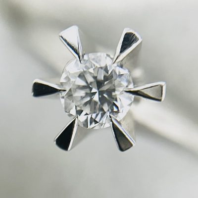 Pt900 ダイヤモンド 0.513Ct リング