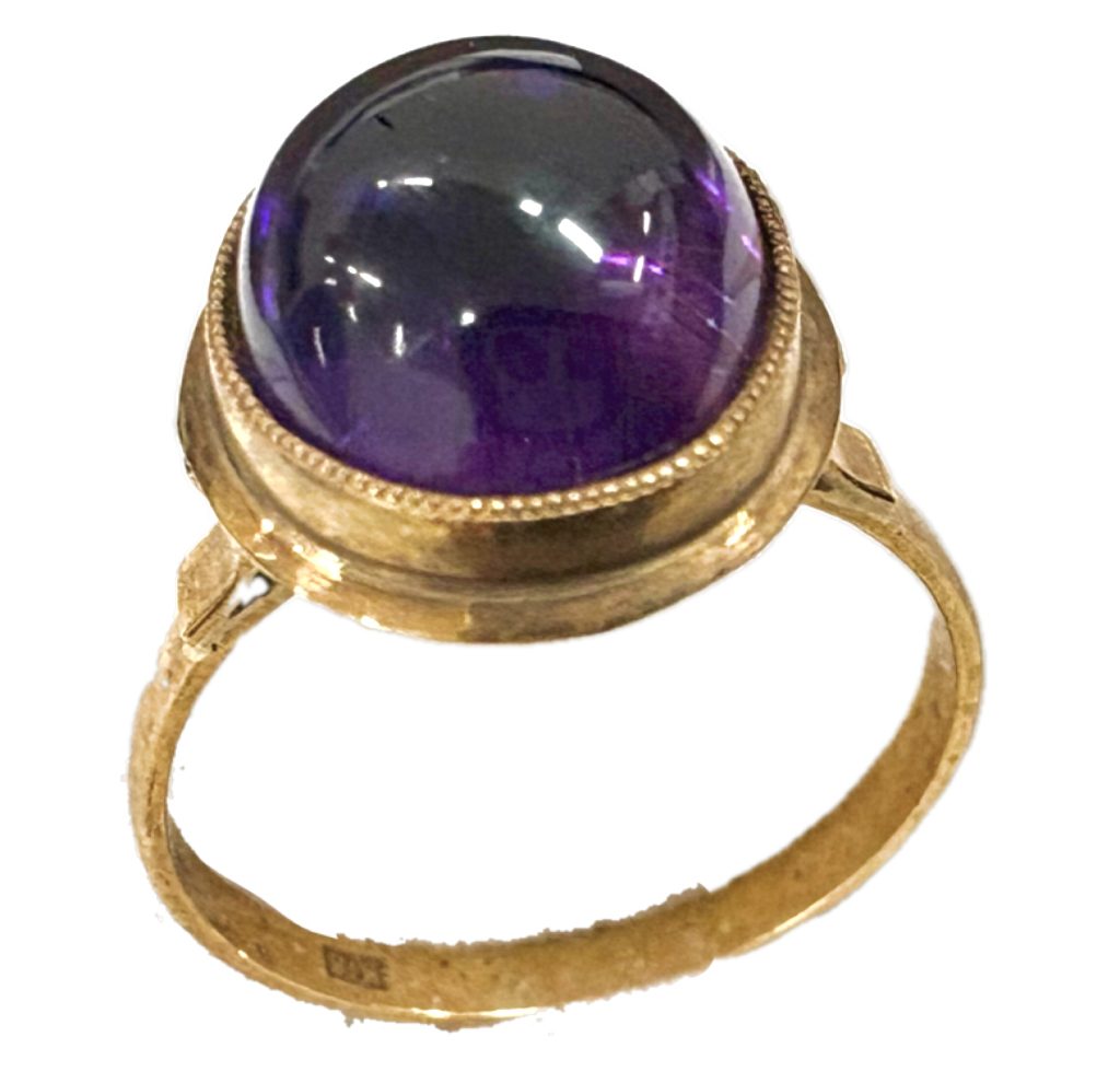 指輪 リング アクセサリー 金 K18 18金 宝石 アメジスト