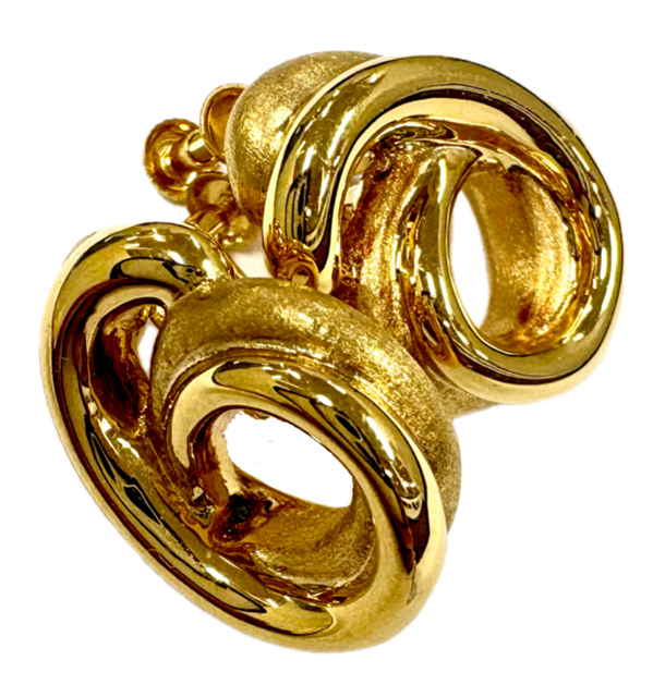 イヤリング アクセサリー 金 K18 18金
