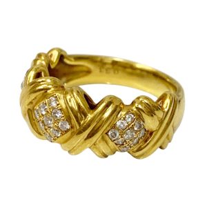 K18 メレダイヤ リング アクセサリー 18金