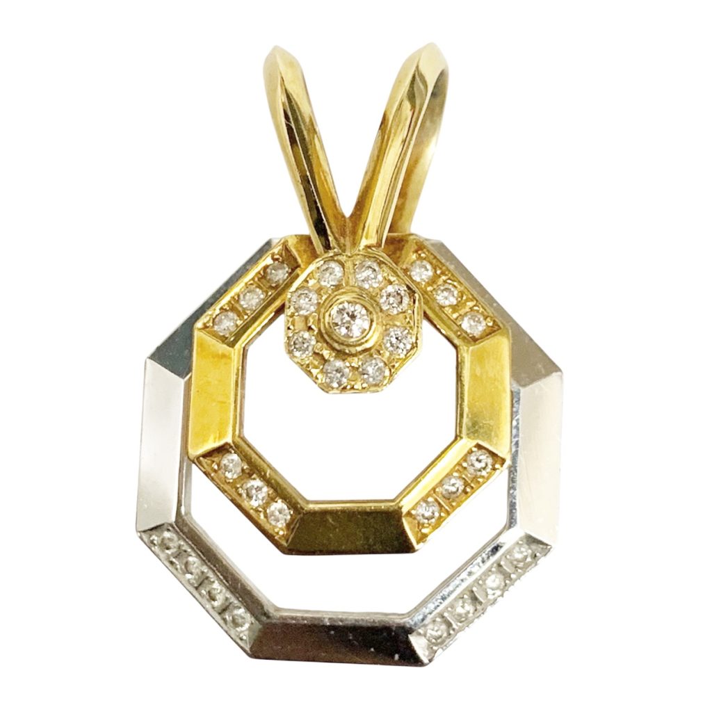 K18 K18WG ペンダントトップ アクセサリー 18金 ホワイトゴールド