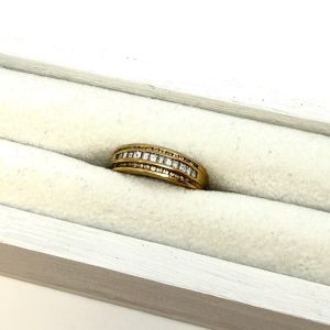 18金 K18 メレダイヤ リング 指輪