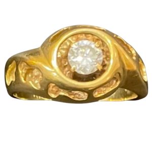 K18 ダイヤ リング