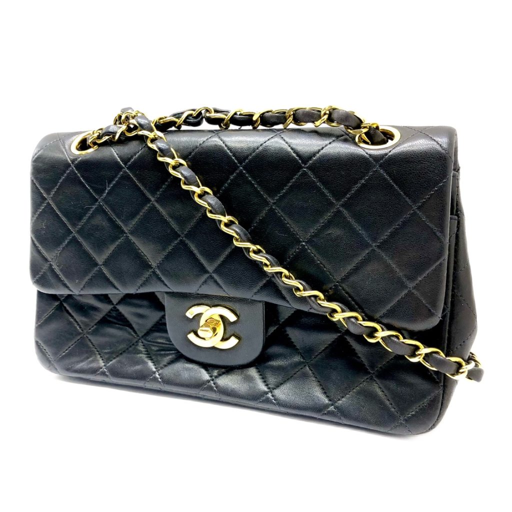 CHANEL（シャネル）マトラッセ ダブルチェーンショルダーバッグ