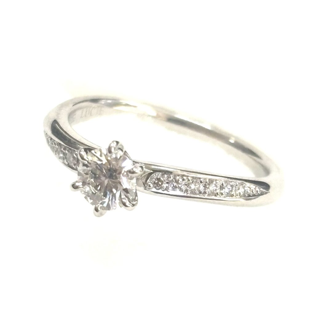Pt900 プラチナ900 ダイヤ0.27ct リング