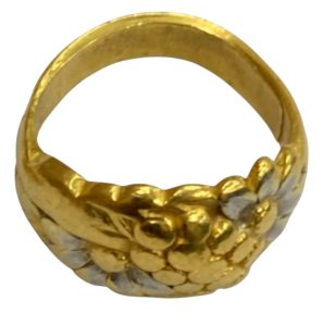 K18 PT900 コンビ リング