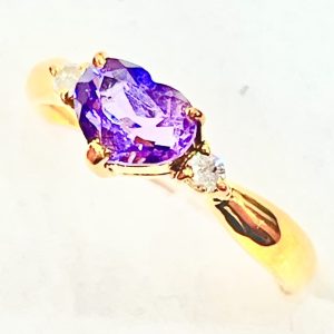 K14 WG アメジストリングの買取実績 | 買取専門店さすがや