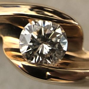 K18 リング ダイヤモンド