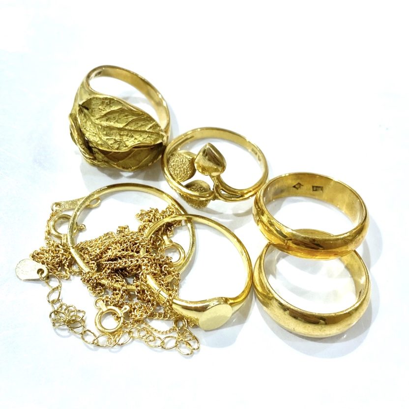 【K18アクセサリー】18金・貴金属・指輪・ネックレス・ブレスレット