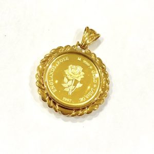 【K24K18コイントップ】24金・18金・ペンダントトップ・アクセサリー・金貨・貴金属