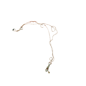 Pt900ネックレス 石つき