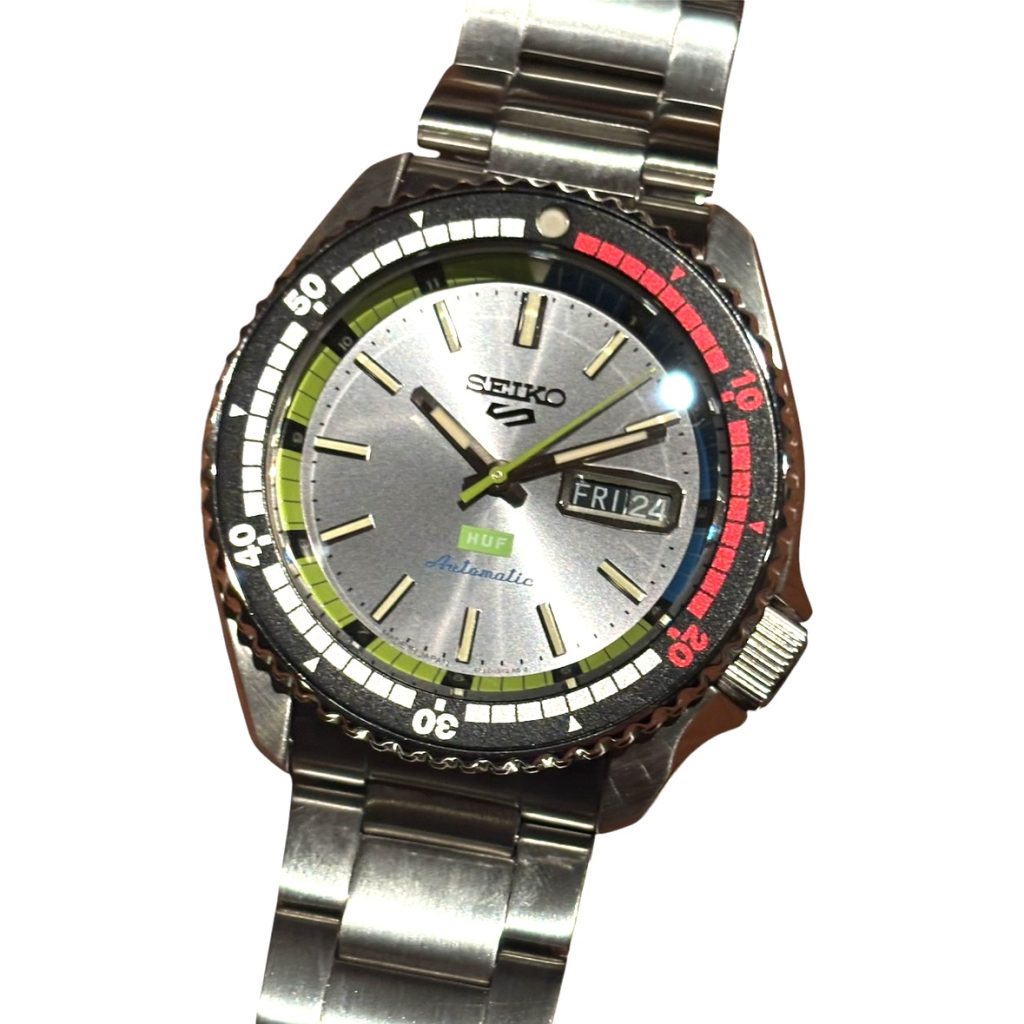 HUF & Seiko 5 Sports セイコー ハフ