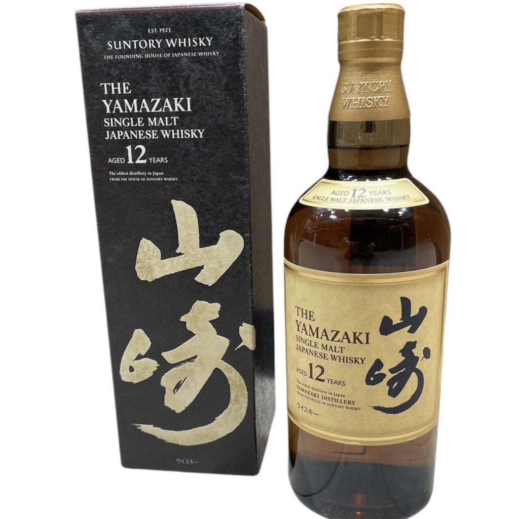 サントリー SUNTORY 山崎12年 箱あり ウィスキー お酒