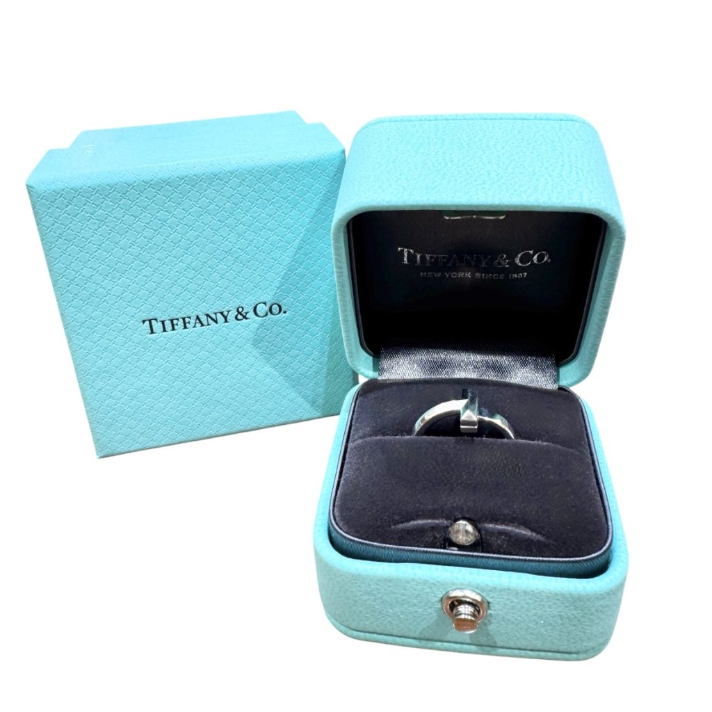 TIFFANY&Co. ティファニー Tワン リング K18WG