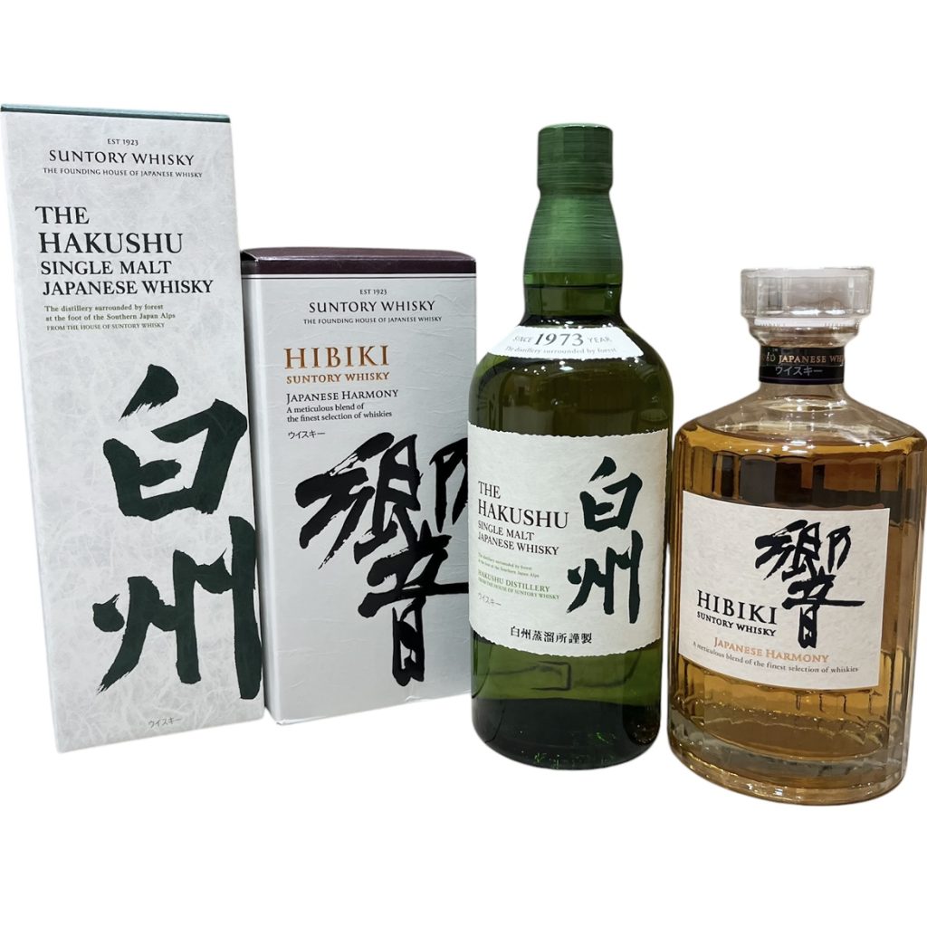 サントリー SUNTORY 響 ジャパニーズハーモニー 白州 NV 箱あり ジャパニーズウィスキーおまとめ