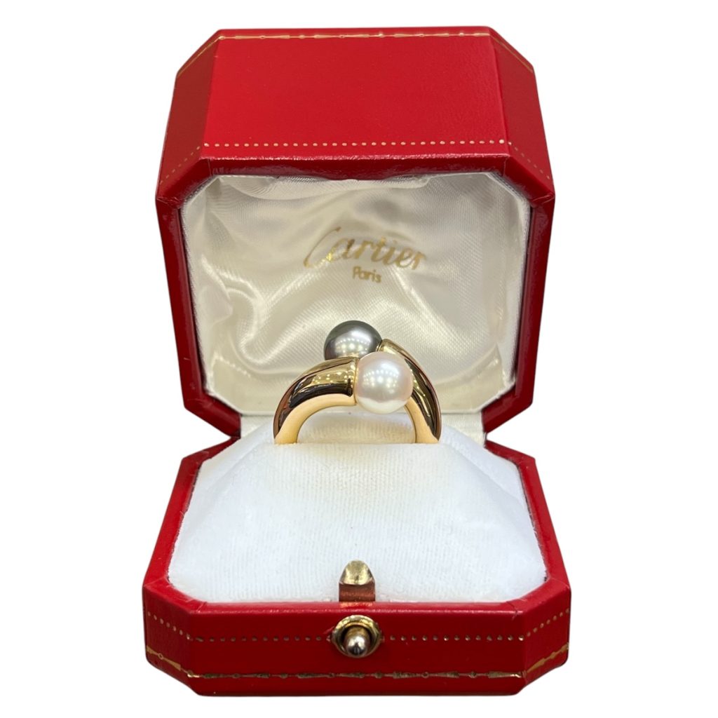 Cartier カルティエ Deux Perlesドゥ ペルル リング