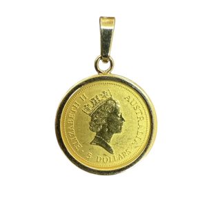 IG インゴットコイン K18 18金 ネックレストップ