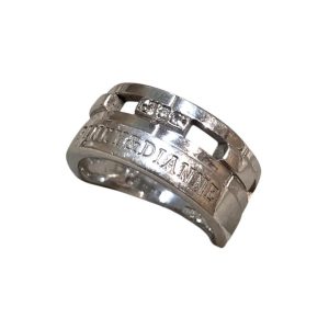 K18WG ホワイトゴール ドリング