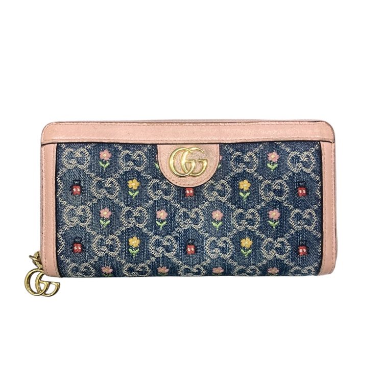GUCCI グッチ ラウンドジップ GGマーモント