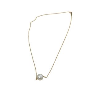 K18 18金 パール 真珠 ネックレス