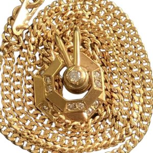 K18 ダイヤ トップ ネックレス