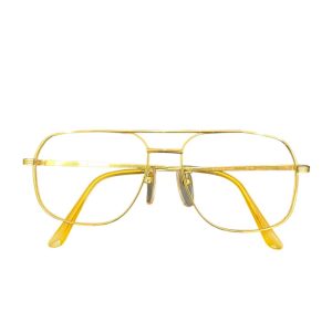 K18　眼鏡フレーム　金縁眼鏡　750　18金