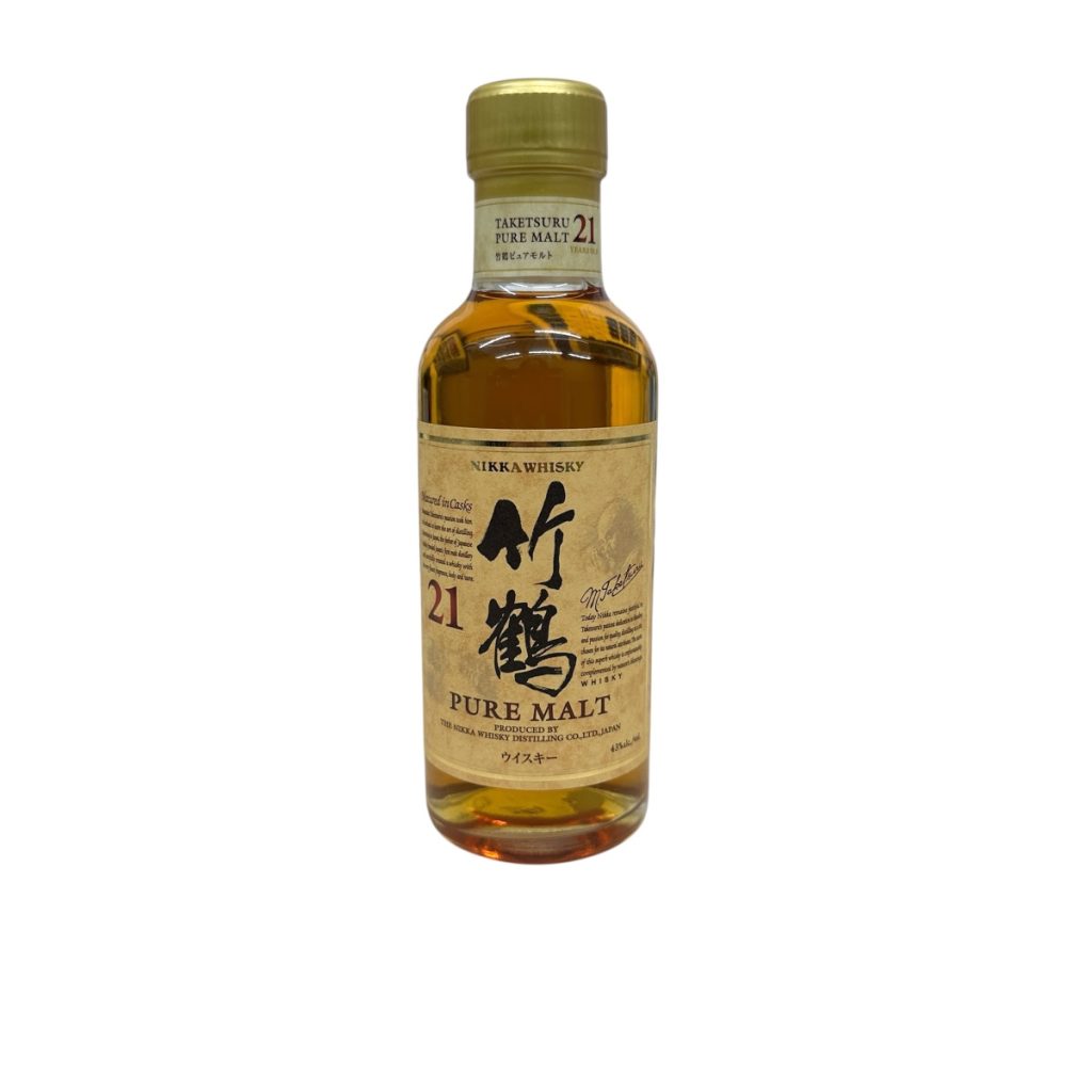 NIKKA WHISKY 竹鶴 21年 180ml 箱なし ミニボトル